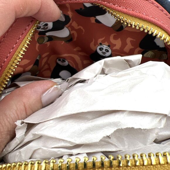 Loungefly DreamWorks Kung Fu Panda Po Cosplay Mini Backpack NWT main image 9